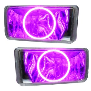 Chevrolet Silverado Fog Light Assembly - ORACLE Lighting - LED Halo - Pink - `07-`15